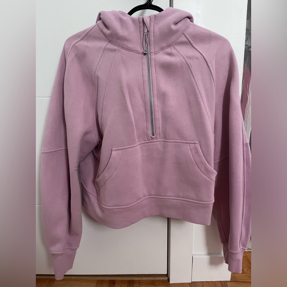 lululemon half zip scuba hoodie